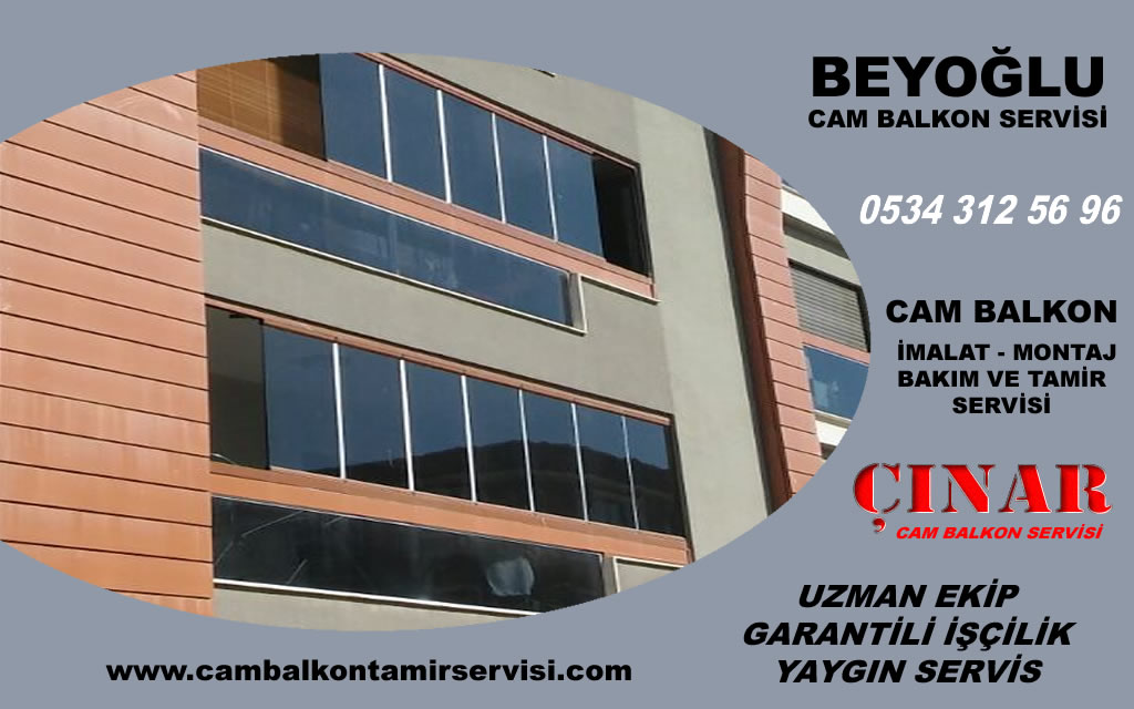 Beyoğlu Cam Balkon Tamiri